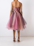 tulle strapless dress