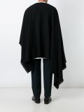 asymmetric hem poncho
