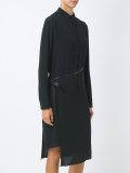 silk asymmetric dress