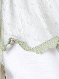 lace trimmed T-shirt 