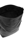 cross-body bucket bag