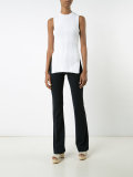 ribbed knit tank top