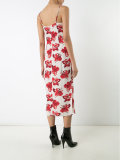 floral print fitted dress