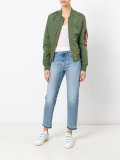 plain bomber jacket 