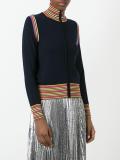 zipped cardigan 