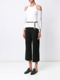 CC logo charm chain belt