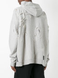 distressed hoodie