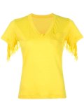 fringed trim T-shirt