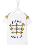 band practice print T-shirt
