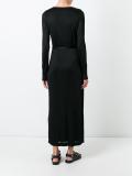 v-neck maxi dress