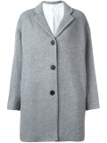 single breasted oversized coat