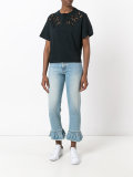 eyelet detail top