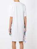 logo print T-shirt dress