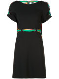 printed strap dress