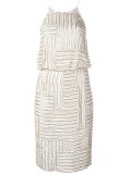 beaded sleeveless dress