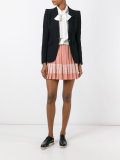 embellished crepe mini skirt