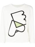 logo print sweatshirt