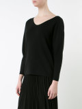 cashmere V-neck jumper 