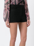 chevron pattern shorts