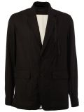 strap detail blazer