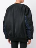 long length bomber jacket