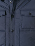 button up padded coat 