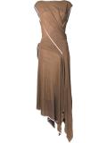 tied wrap maxi dress