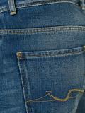 stonewashed slim-fit jeans