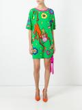 monkey print dress