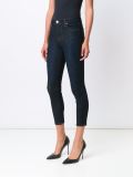 skinny fit cropped capri jeans