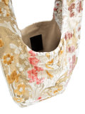 floral print tote bag
