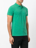 embroidered logo polo shirt 