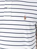 striped polo shirt