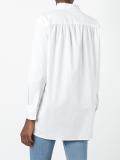 frilled placket shirt