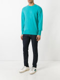 ribbed trim sweatshirt 