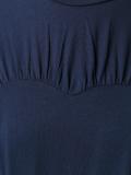 gathered front T-shirt 