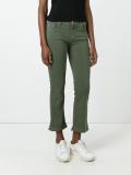 flared cropped jeans