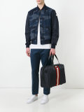 contrast stripe holdall