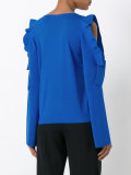 slit sleeves jumper