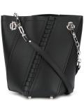 braided detail bucket bag