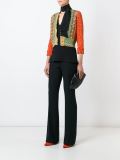 lace panel cardigan