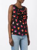 heart print top