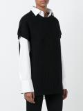 shortsleeved knit top