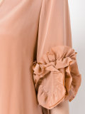 frilled sleeve blouse