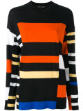 stripe panel jumper
