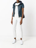 short-sleeve puffer jacket 