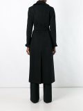 long belted coat