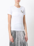 chest logo print T-shirt