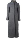 'Removable Lining Boucle'大衣