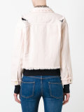 oversized studs denim jacket